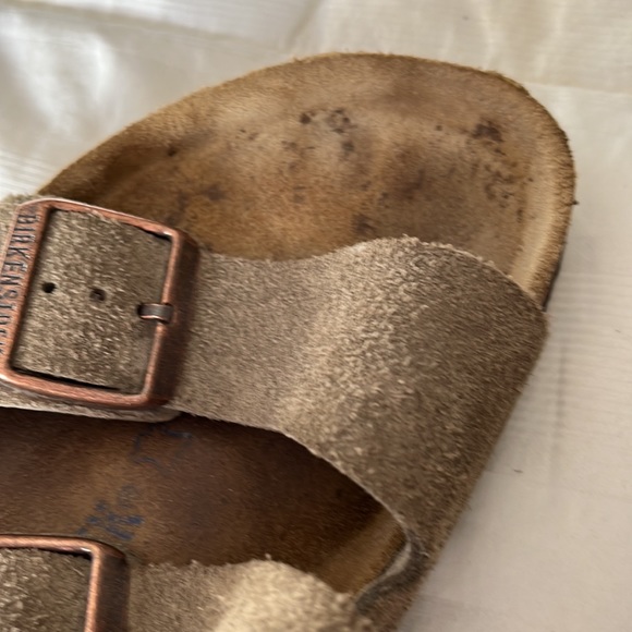 Womens Birkenstock suede sandals - Picture 6 of 8